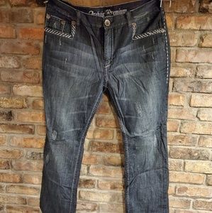 Archaic " Affliction" 38×34 relaxed jeans